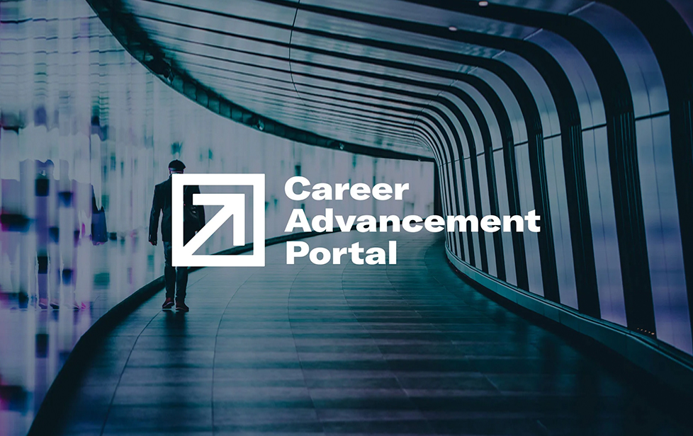 Career Advancement Portal screens